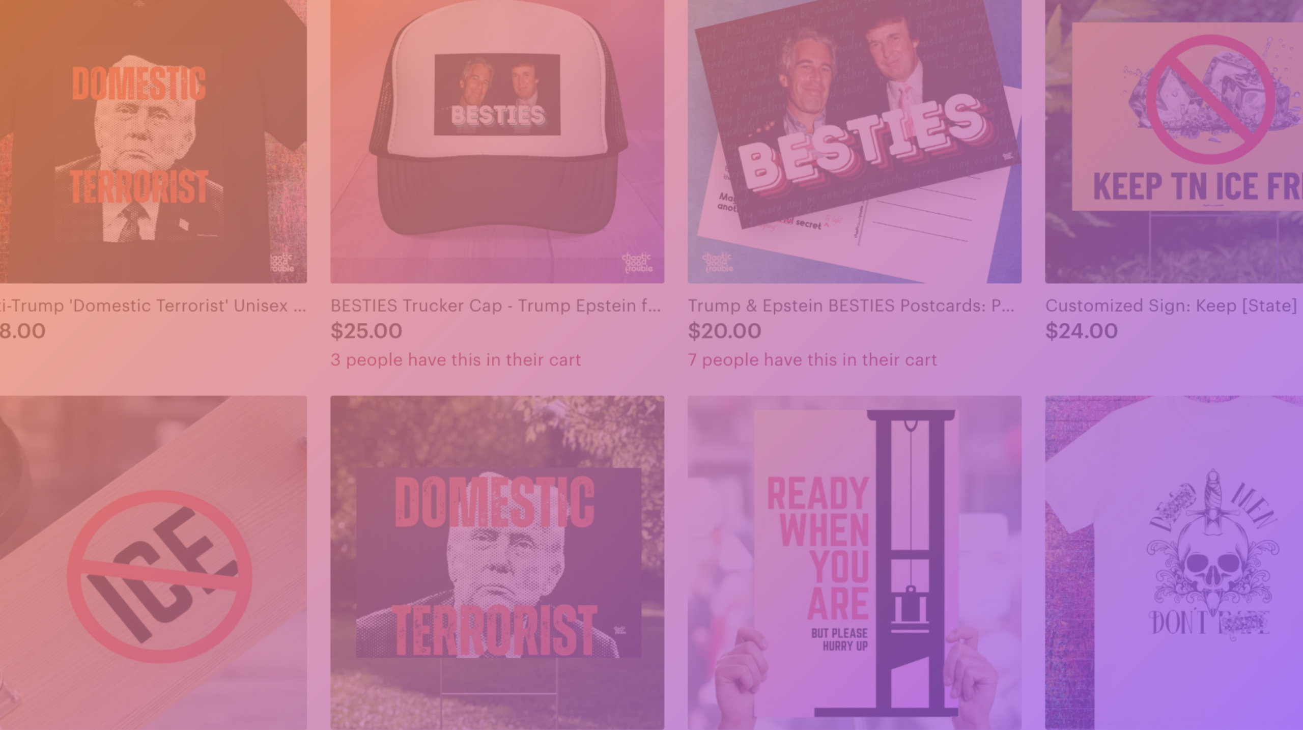 Every sale from our merch shop helps us make cool free stuff and do on-the-ground direct action